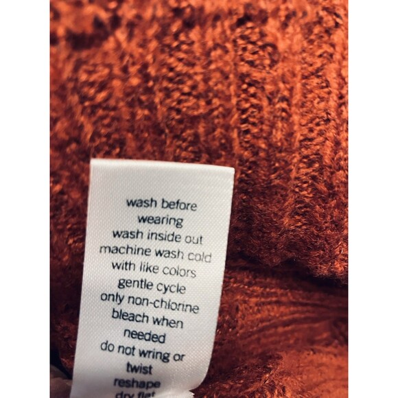 EVRI NWT Womens Rust Red Pullover Sweater Size 3X - Picture 3 of 7